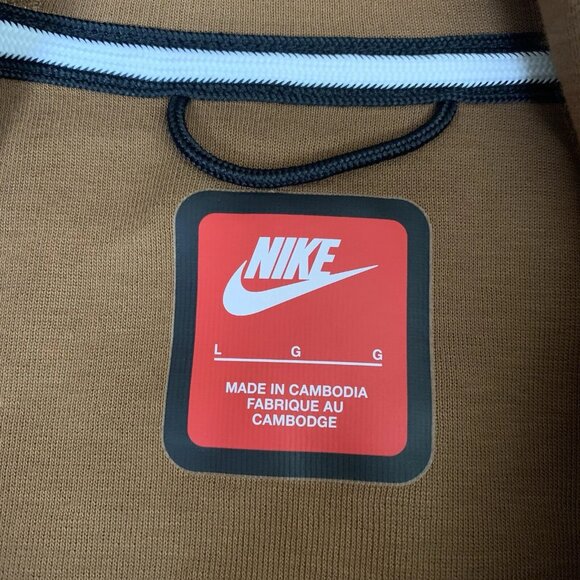 Nike Sportswear Tech Fleece Windrunner Light British Tan FB7921-281 Men Size L - Picture 4 of 7